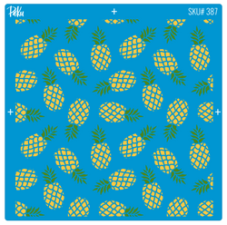 Paku Malzeme - Silk Screen Mini Coll.; 2-Tier Pineapples