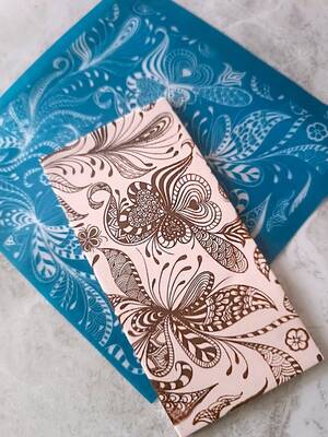 Silk Screen Mini Coll. Abstract Butterfly