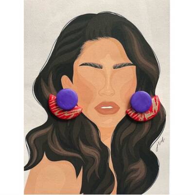 Silk Screen Mini Coll. Abstract Zebra