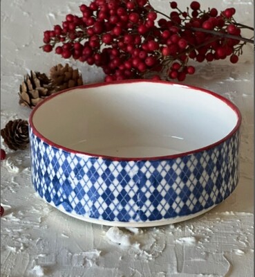 Paku Malzeme - Mesh Stencil Cookie Clay Collection; Argyle (1)