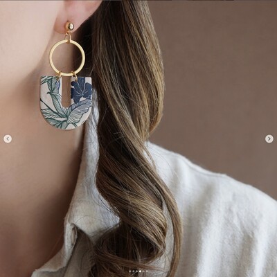 Mesh Stencil Cookie Clay Collection; Birds of Paradise - Thumbnail