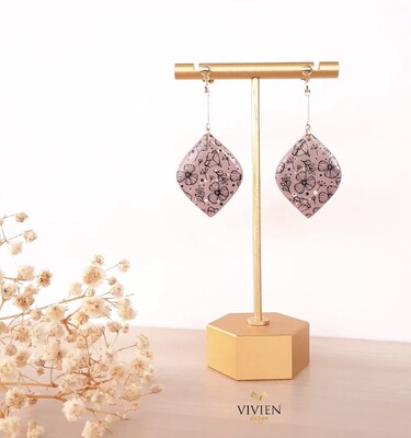 Silk Screen Mini Coll. Floral Background-2 - Thumbnail