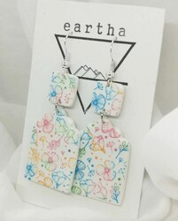 Silk Screen Mini Coll. Floral Background-2 - Thumbnail