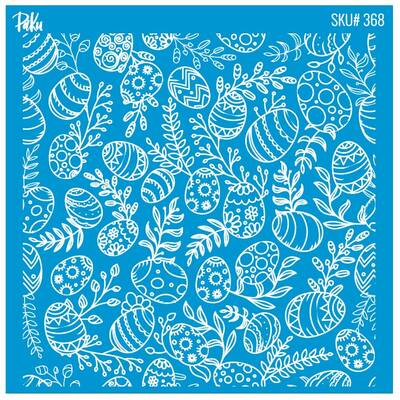 Mesh Stencil Cookie Clay Collection; Easter Background-2 