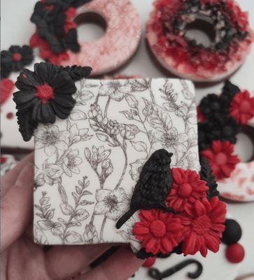 Silk Screen Mini Coll. Floral-3