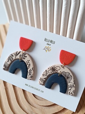 Paku Malzeme - Mesh Stencil Cookie Clay Collection; Floral Embroidery-1 (1)