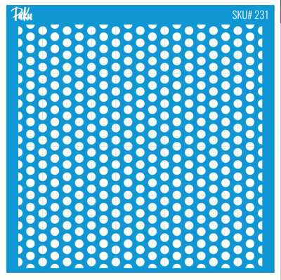 Silk Screen Mini Coll. Large Polka Dot