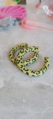 Mesh Stencil Cookie Clay Collection; Leopard-2 - Thumbnail