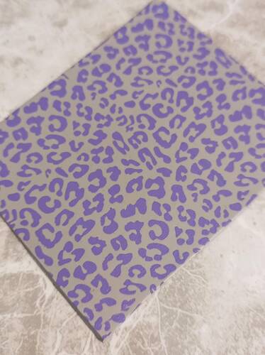 Mesh Stencil Cookie Clay Collection; Leopard-2