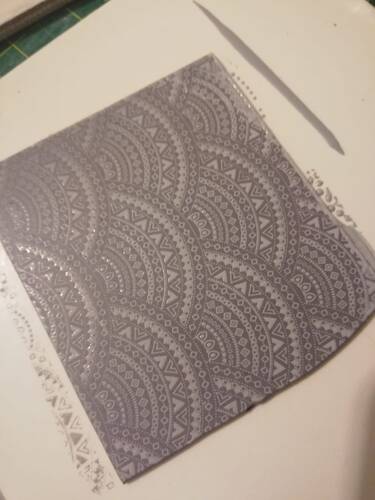 Mesh Stencil Cookie Clay Collection; Mandala