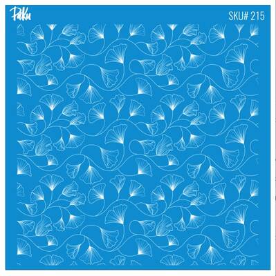 Silk Screen Mini Coll. Mini Ginkgo Leaf