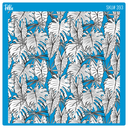 Paku Malzeme - Silk Screen Mini Coll.; Monstera Background