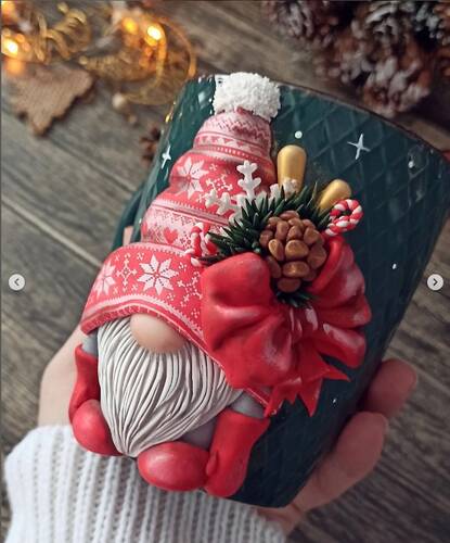 Mesh Stencil Cookie Clay Collection; Nordic Christmas-2