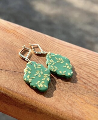 Mesh Stencil Cookie Clay Collection; Olives - Thumbnail
