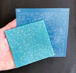 Paku Malzeme - Silk Screen Mini Coll. Paisley (1)