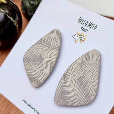 Silk Screen Mini Coll. Palm Leaf-2