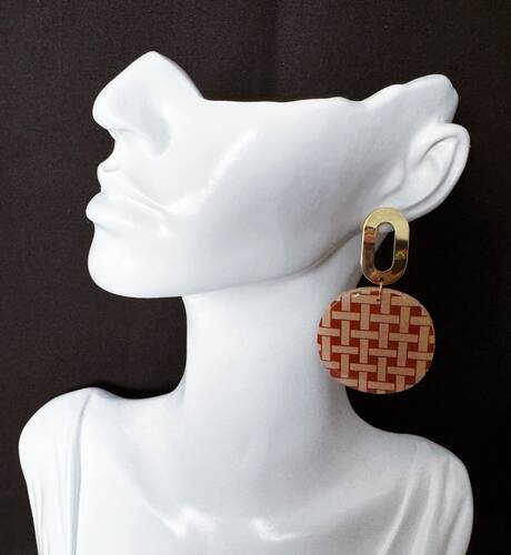 Mesh Stencil Cookie Clay Collection; Rattan
