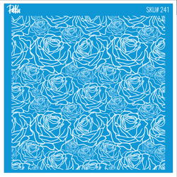 Paku Malzeme - Silk Screen Mini Coll. Roses