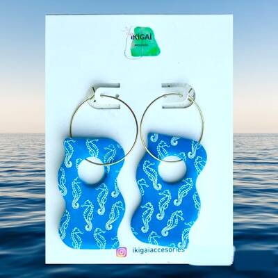 Silk Screen Mini Coll. Sea Horse