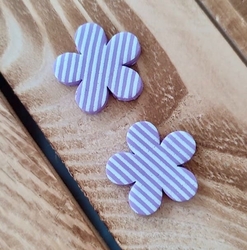 Mesh Stencil Cookie Clay Collection; Stripes 1 mm - Thumbnail