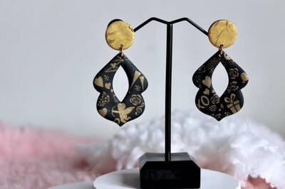 Mesh Stencil Cookie Clay Collection; Valentines Background