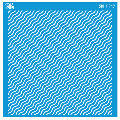 Silk Screen Mini Coll. Wavy