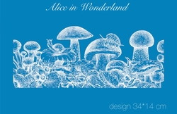 Mesh Stencil Crystal Collection; Alice in Wonderland - Thumbnail