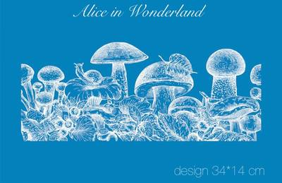 Mesh Stencil Crystal Collection; Alice in Wonderland