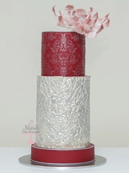 Mesh Stencil Crystal Collection; Baroque Damask - Thumbnail