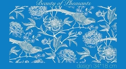 Mesh Stencil Crystal Collection; Beauty of Pheasants - Thumbnail