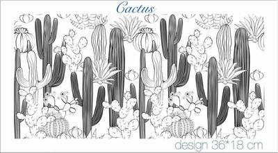 Mesh Stencil Crystal Collection; Cactus