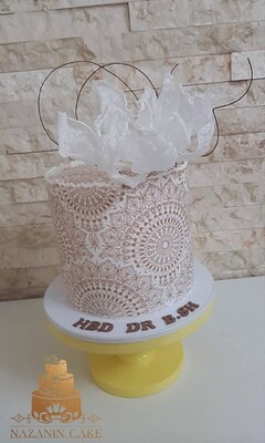 Paku Malzeme - Mesh Stencil Crystal Collection; Cirque (1)