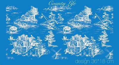 Mesh Stencil Crystal Collection; County Life