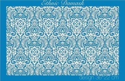 Mesh Stencil Crystal Collection; Ethnic Damask - Thumbnail