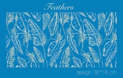 Mesh Stencil Crystal Collection; Feathers - Thumbnail