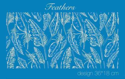 Mesh Stencil Crystal Collection; Feathers