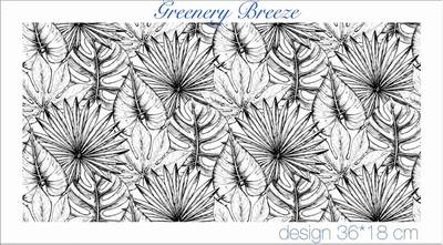 Mesh Stencil Crystal Collection; Greenery Breeze