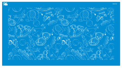 Paku Malzeme - Mesh Stencil Crystal Collection; Kids Toys-2 (36*18 cm)