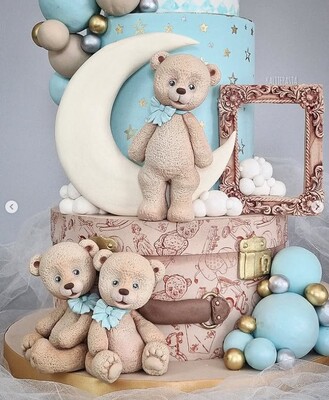 Paku Malzeme - Mesh Stencil Crystal Collection; Kids Toys-2 (36*18 cm) (1)