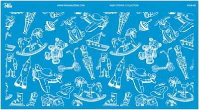 Mesh Stencil Crystal Collection; Kids Toys-3 (38*19cm) - Thumbnail