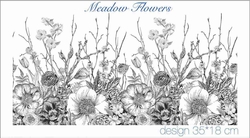 Mesh Stencil Crystal Collection; Meadow Flowers - Thumbnail