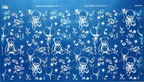 Mesh Stencil Crystal Collection; Nursery Background (37*20 cm))