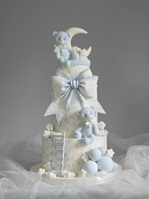 Mesh Stencil Crystal Collection; Nursery Background (37*20 cm)) - Thumbnail