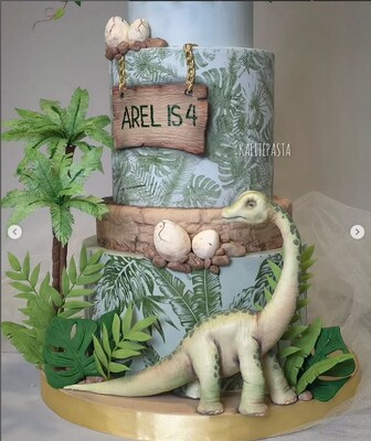 Paku Malzeme - Mesh Stencil Crystal Collection; Palm Breeze (1)