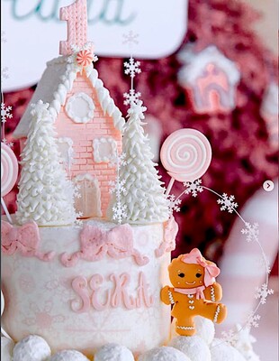 Paku Malzeme - Mesh Stencil Crystal Collection; Snowflakes Crochet (1)