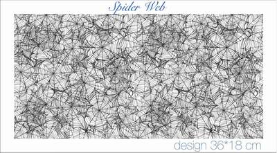 Mesh Stencil Crystal Collection; Spider Web