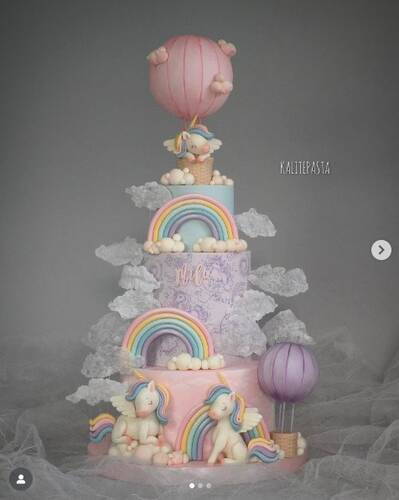 Mesh Stencil Crystal Collection; Unicorn Parade (38*19cm)