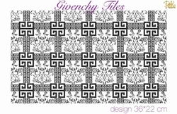 Mesh Stencil; Givench Tiles - Thumbnail