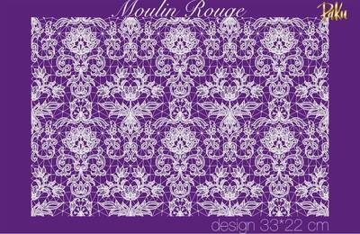 Mesh Stencil; Moulin Rouge