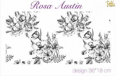 Mesh Stencil; Rosa Austin